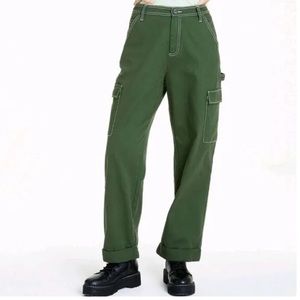 Sandy Liang x Target Green White Cargo Pants 8